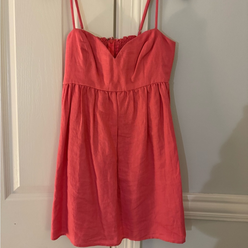 Reformation Pink babydoll dress